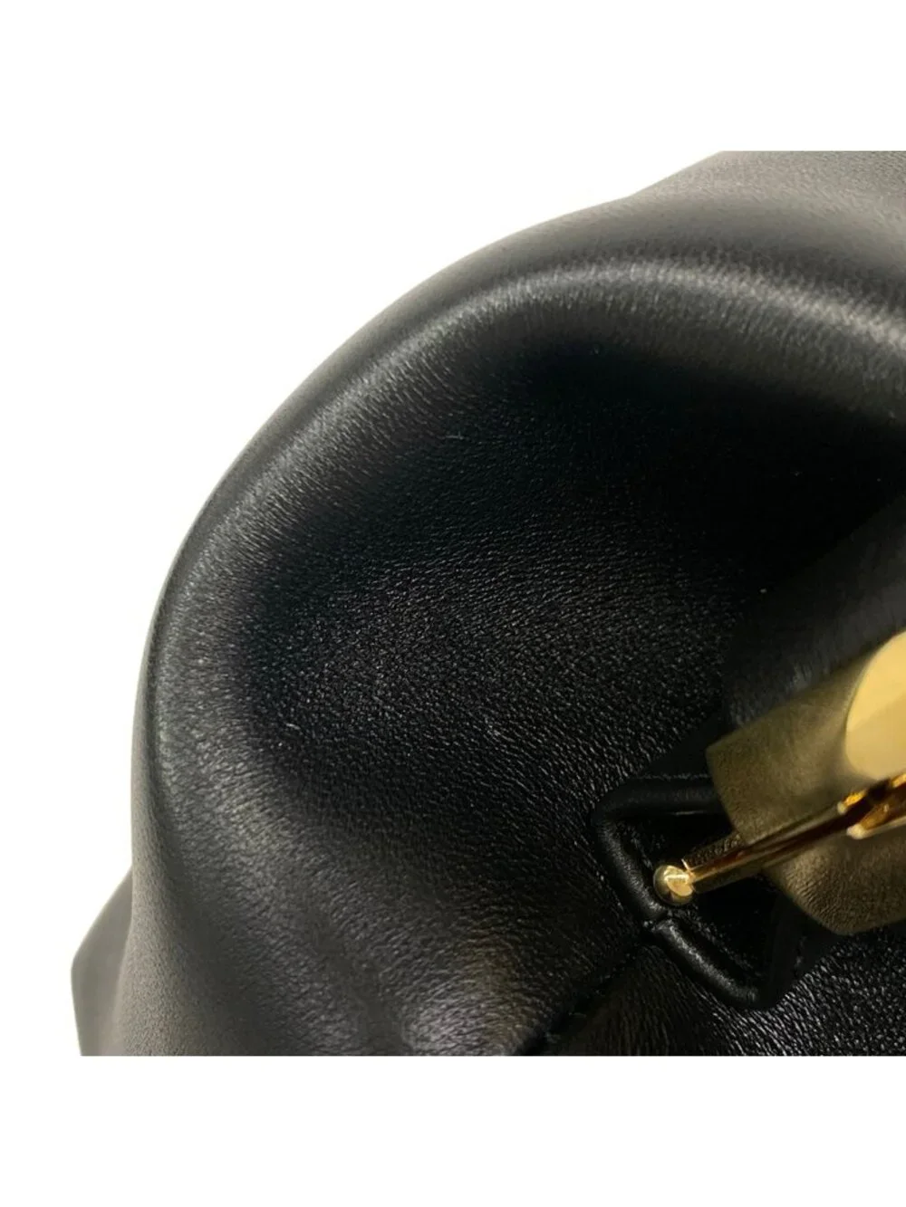Fendi Clutch Fast Black Leather